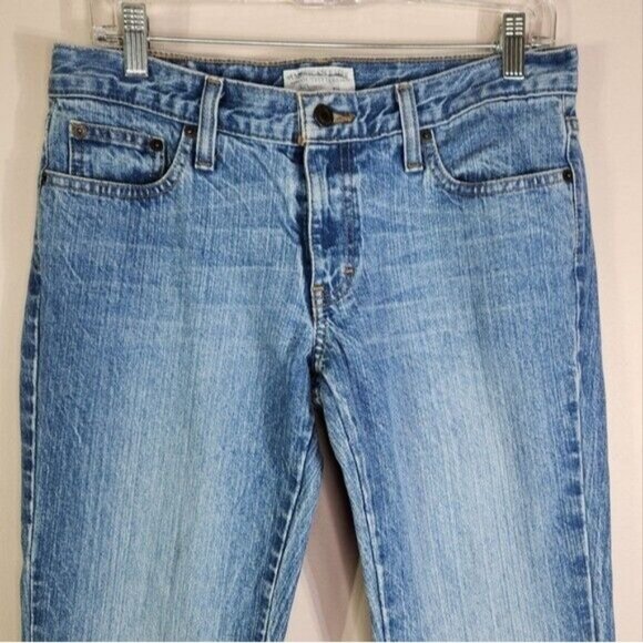 Americn Eagle Outfitters Hipster Wide Leg Jeans Size 6P - Picture 3 of 9